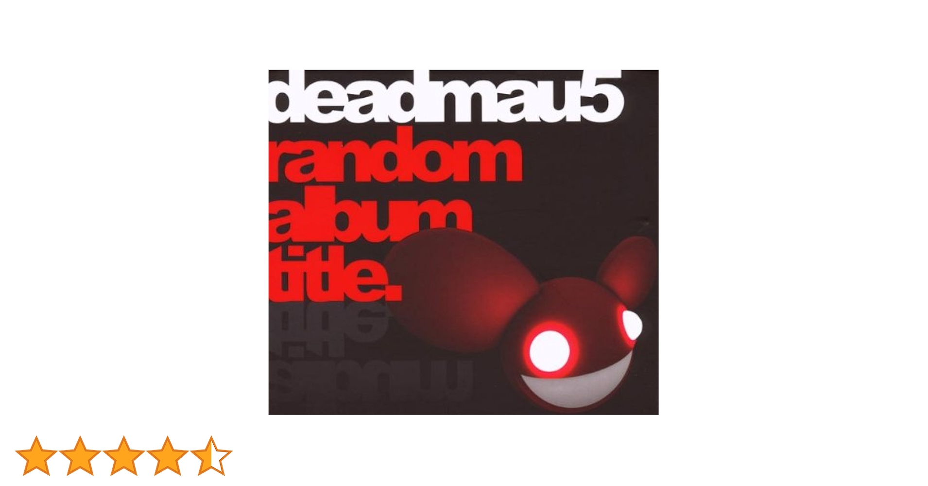 (CD)Random Album Title／Deadmau5 $_57.JPG?set_id=880000500F